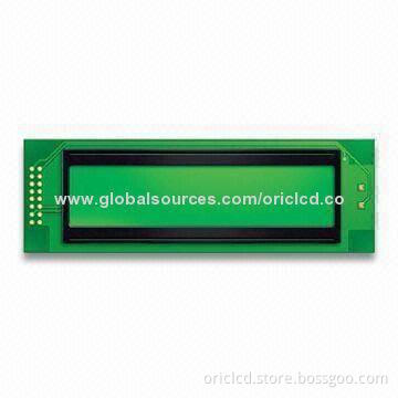 20 x 2 Dot-matrix Standard LCD Module, 115 x 36 x 12.3mm Outline Dimensions